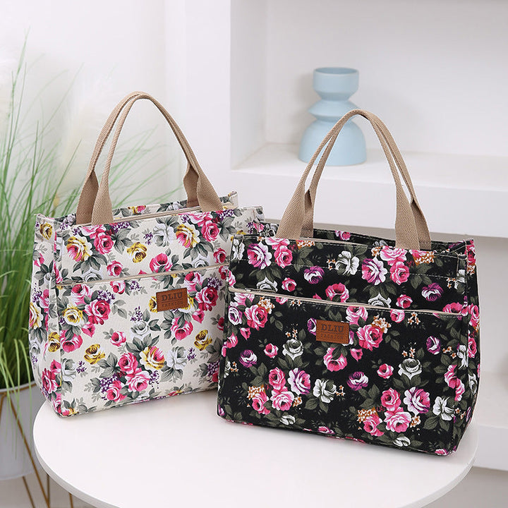 Luna | Vintage Floral Print Bag