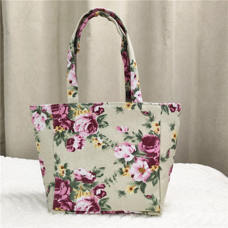 Hazel | Vintage Floral Print Bag