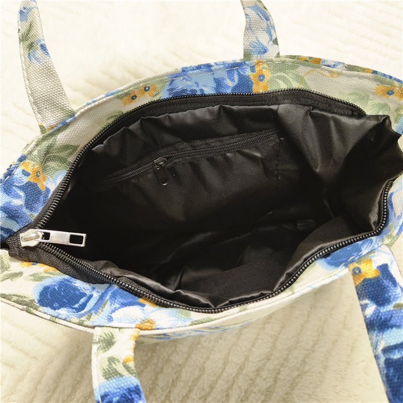 Hazel | Vintage Floral Print Bag