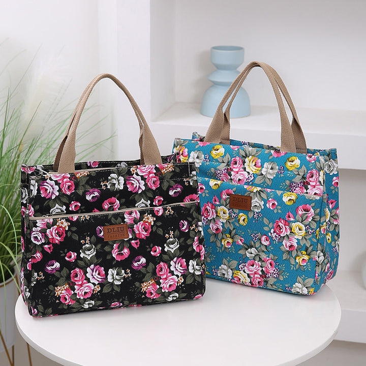 Luna | Vintage Floral Print Bag