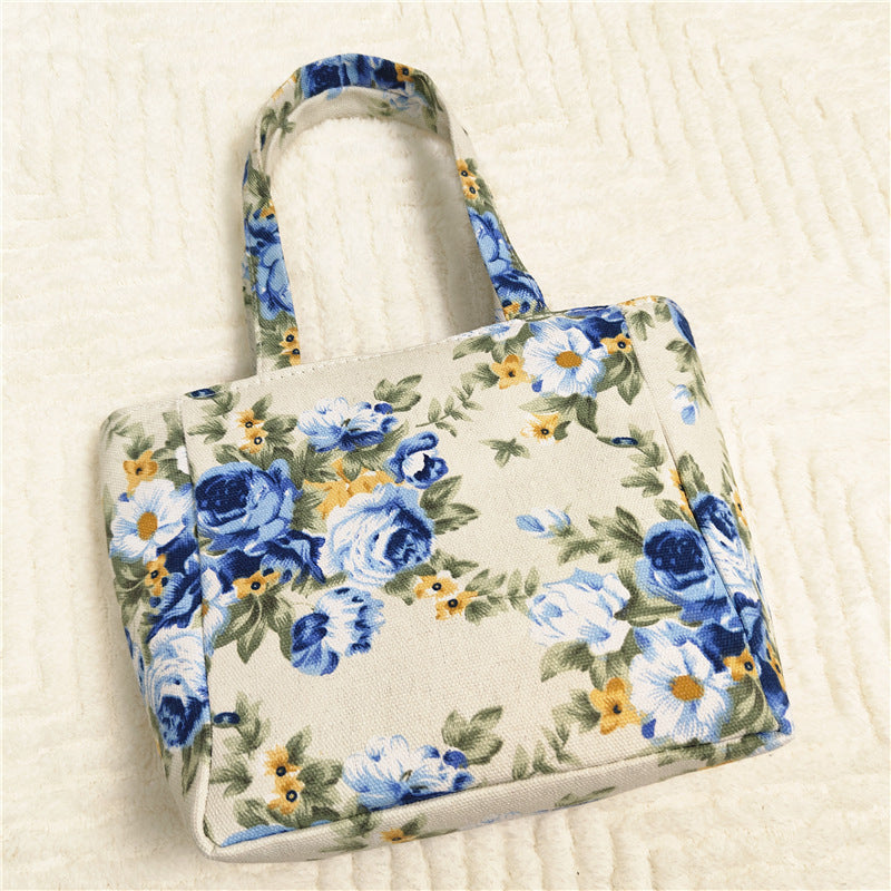 Hazel | Vintage Floral Print Bag