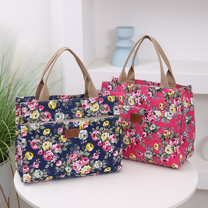 Luna | Vintage Floral Print Bag
