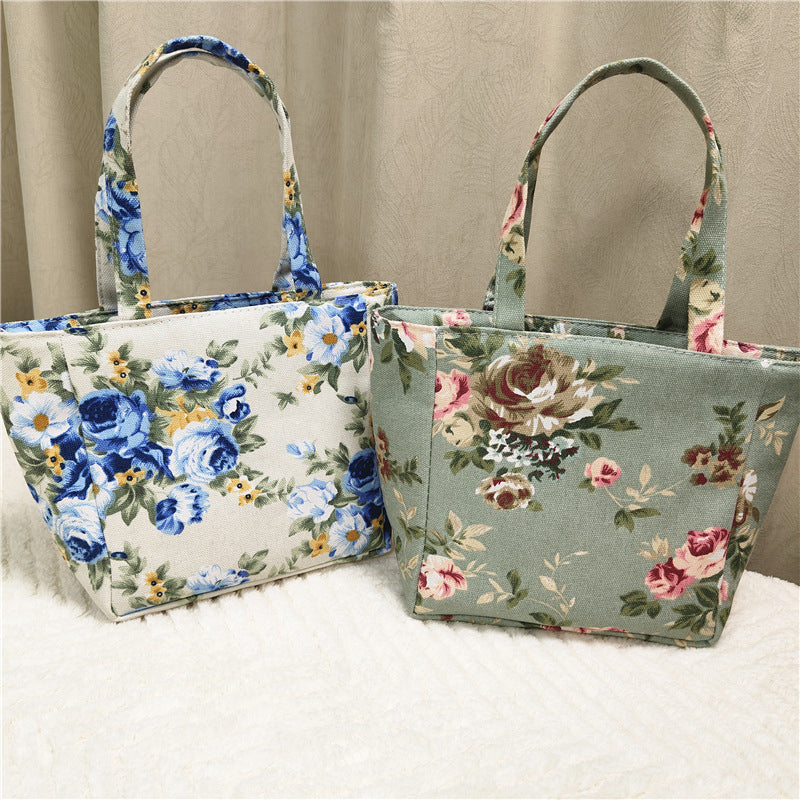 Hazel | Vintage Floral Print Bag