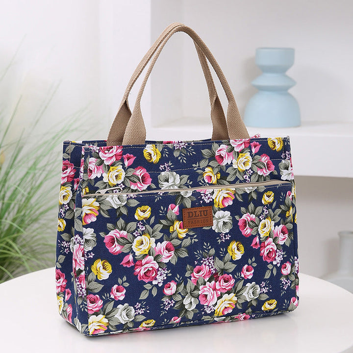 Luna | Vintage Floral Print Bag