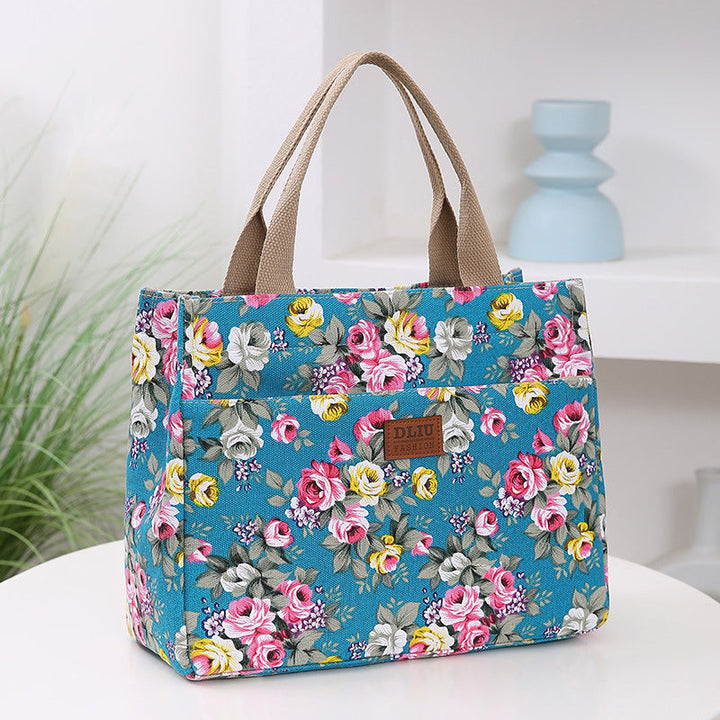 Luna | Vintage Floral Print Bag