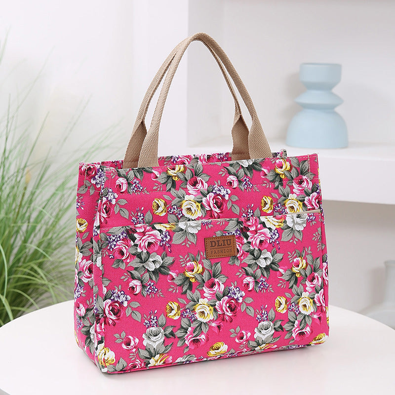 Luna | Vintage Floral Print Bag