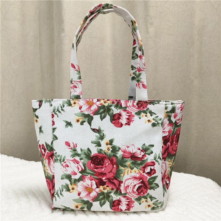 Hazel | Vintage Floral Print Bag
