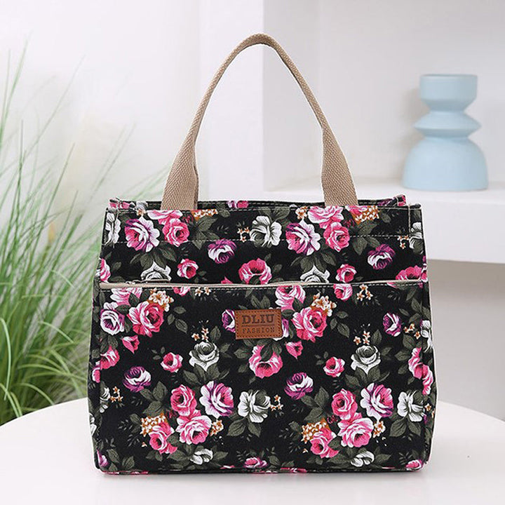 Luna | Vintage Floral Print Bag