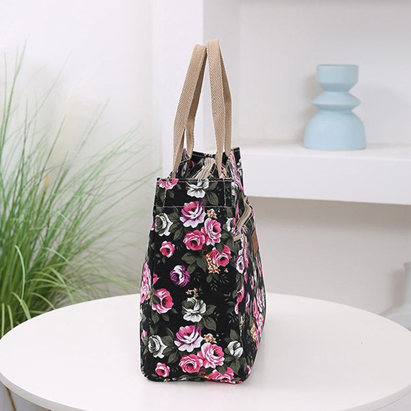 Luna | Vintage Floral Print Bag