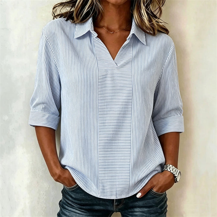 Callie | Striped Blouse