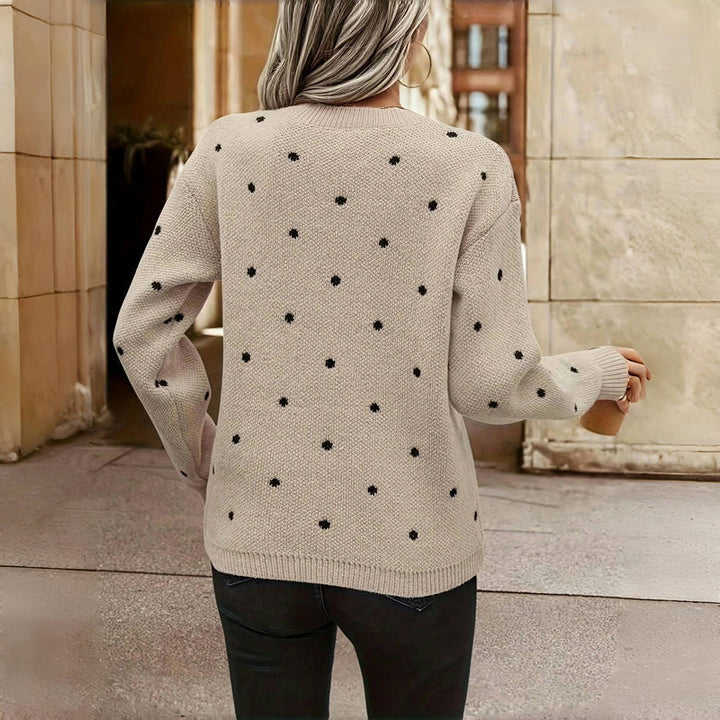 Willow | Polka Dot Knit Jumper