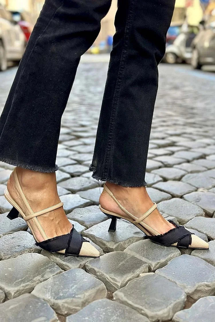 Greta | Open Ballet Flats for Transition