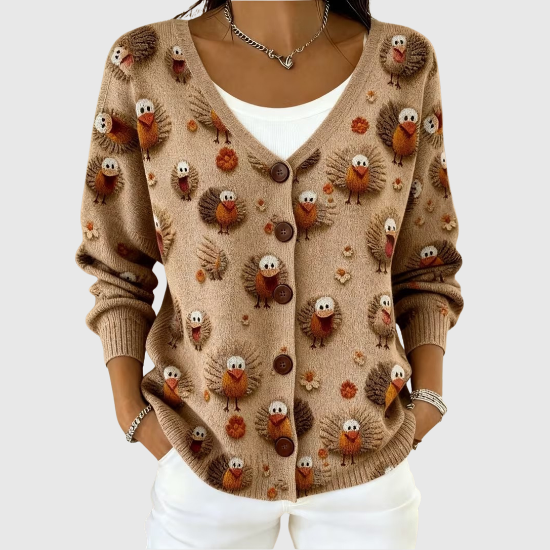 Maren | Buttoned Knit Cardigan