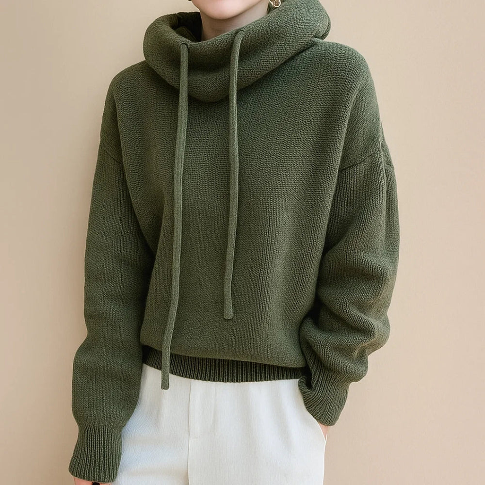Annalina | Knitted Hoodie
