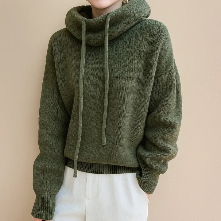 Annalina | Knitted Hoodie