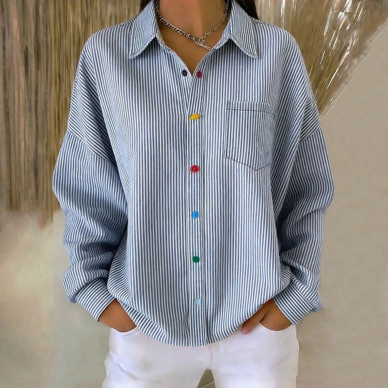 Posy | Striped Blouse