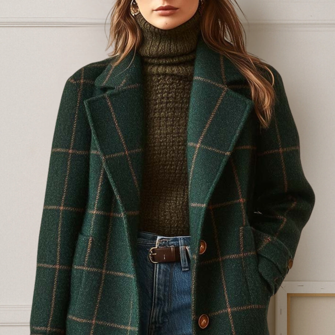 Judith | Long Cashmere-Look Jacket