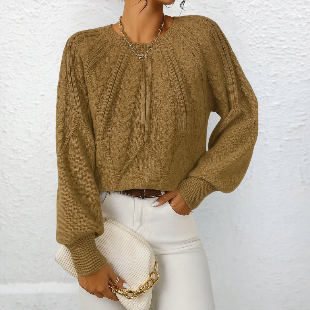 Erika | Wide-Sleeve Knit Jumper