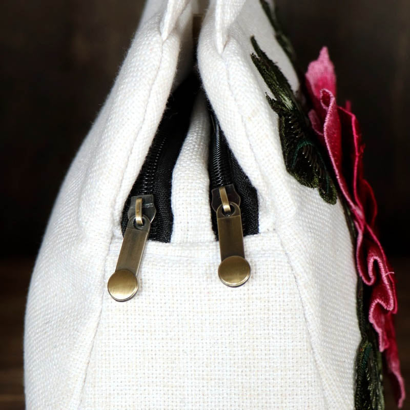 Aria | Ethnic Floral Embroidery Bag