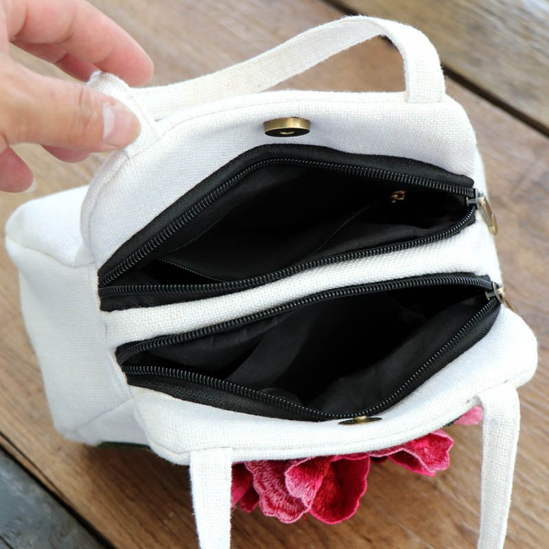 Aria | Ethnic Floral Embroidery Bag