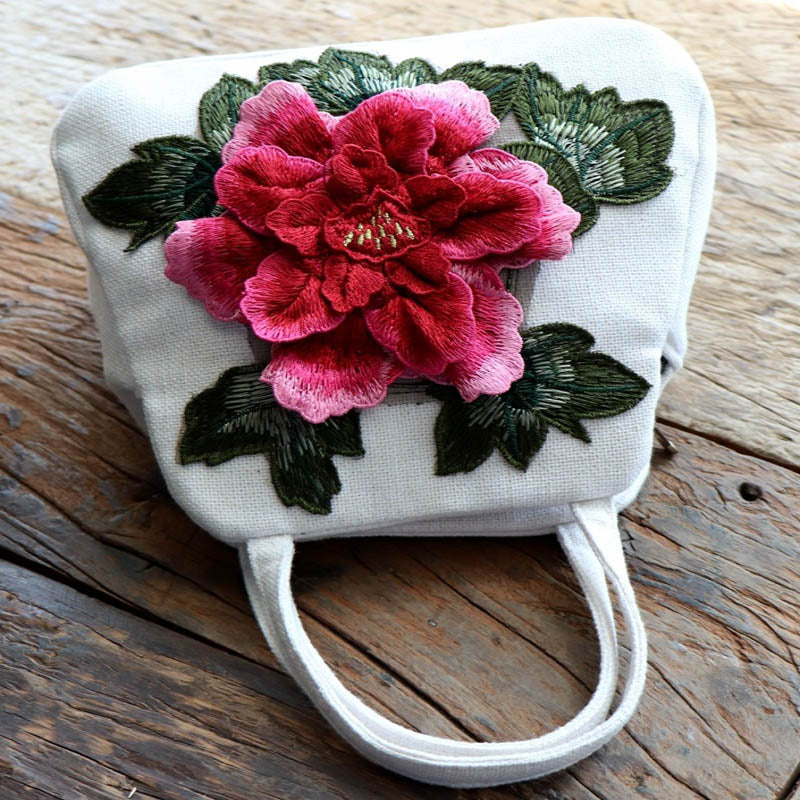 Aria | Ethnic Floral Embroidery Bag