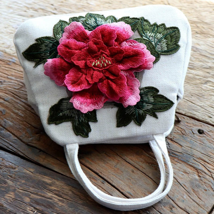 Aria | Ethnic Floral Embroidery Bag