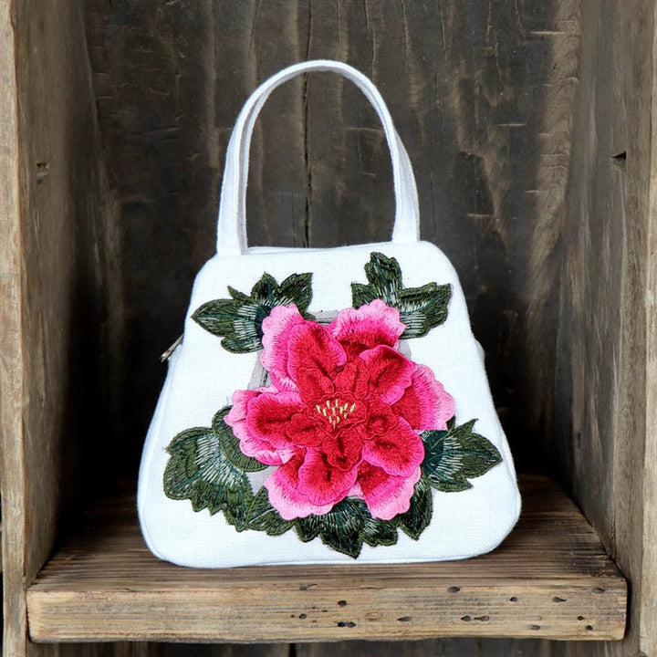 Aria | Ethnic Floral Embroidery Bag