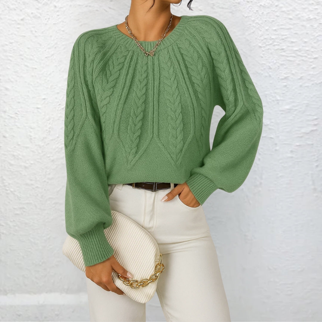 Erika | Wide-Sleeve Knit Jumper
