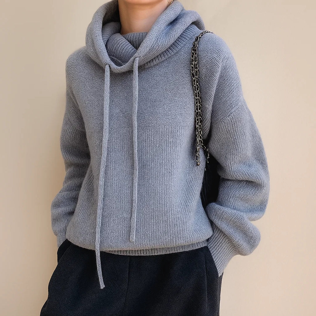 Annalina | Knitted Hoodie