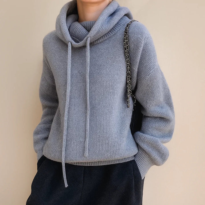 Annalina | Knitted Hoodie