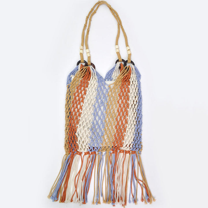 Noelle | Straw Beach Bag