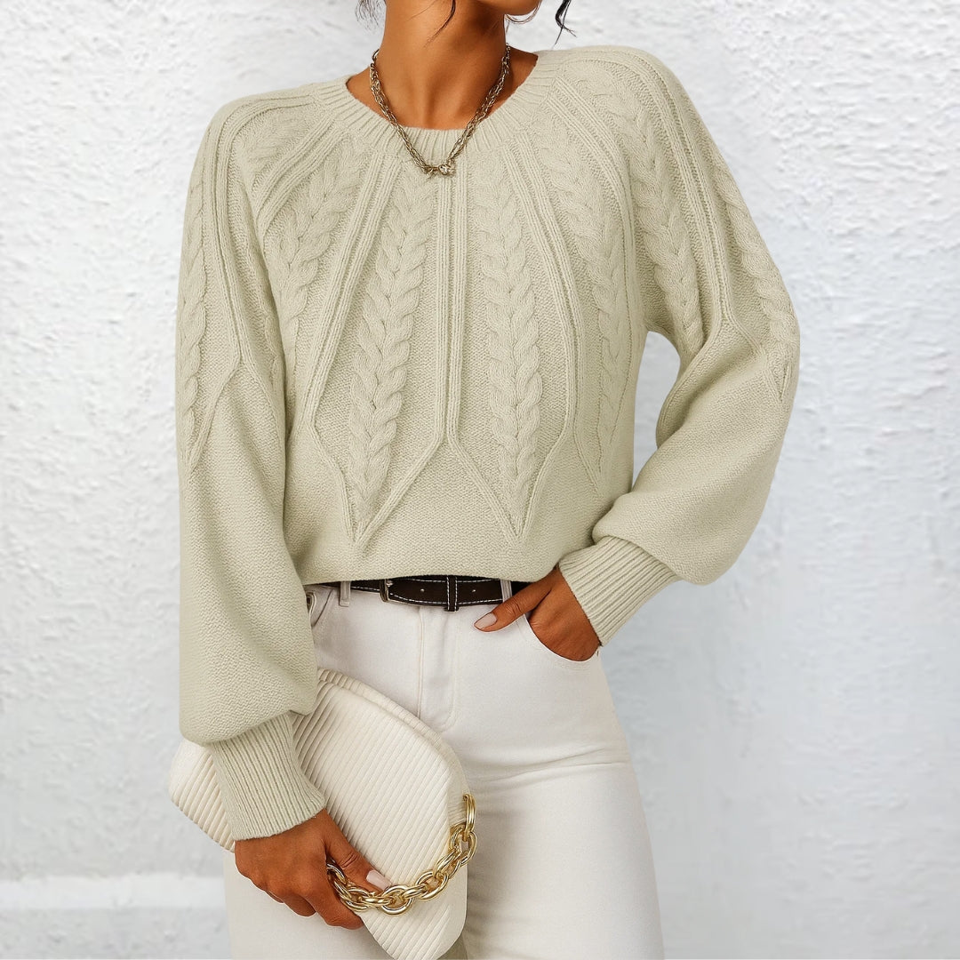 Erika | Wide-Sleeve Knit Jumper