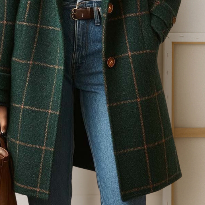 Judith | Long Cashmere-Look Jacket