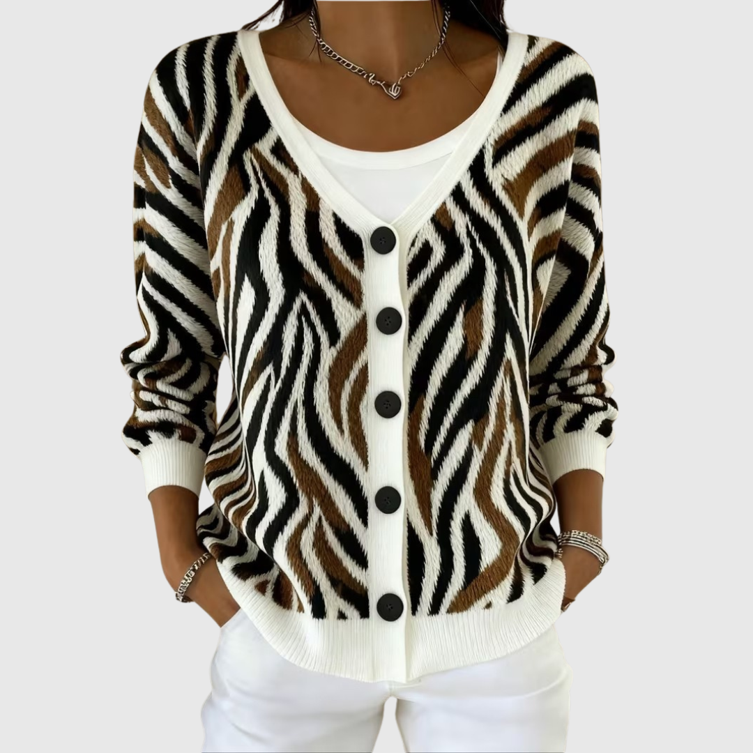 Sabine | Buttoned Knit Cardigan