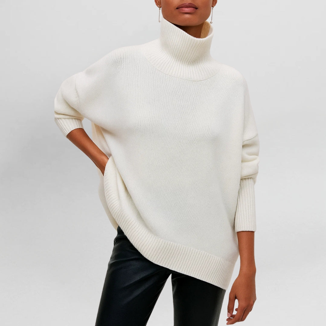 Stefanie | Roll-Neck Knit Jumper
