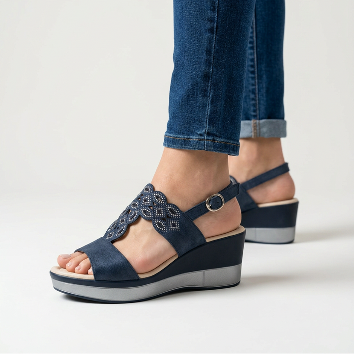 Rachele | Comfort Wedge Sandals