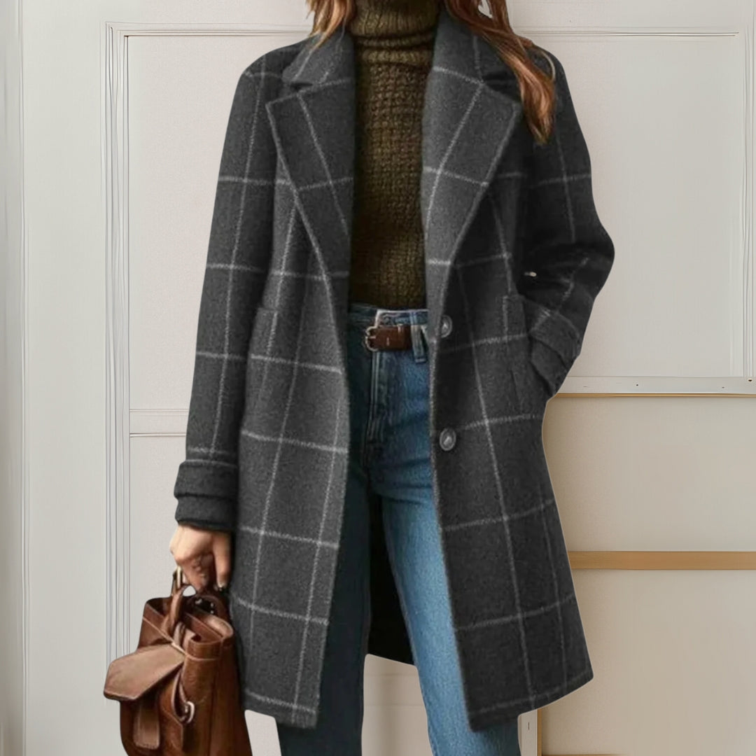 Judith | Long Cashmere-Look Jacket
