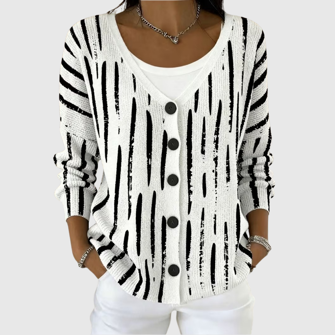 Carys | Buttoned Knit Cardigan