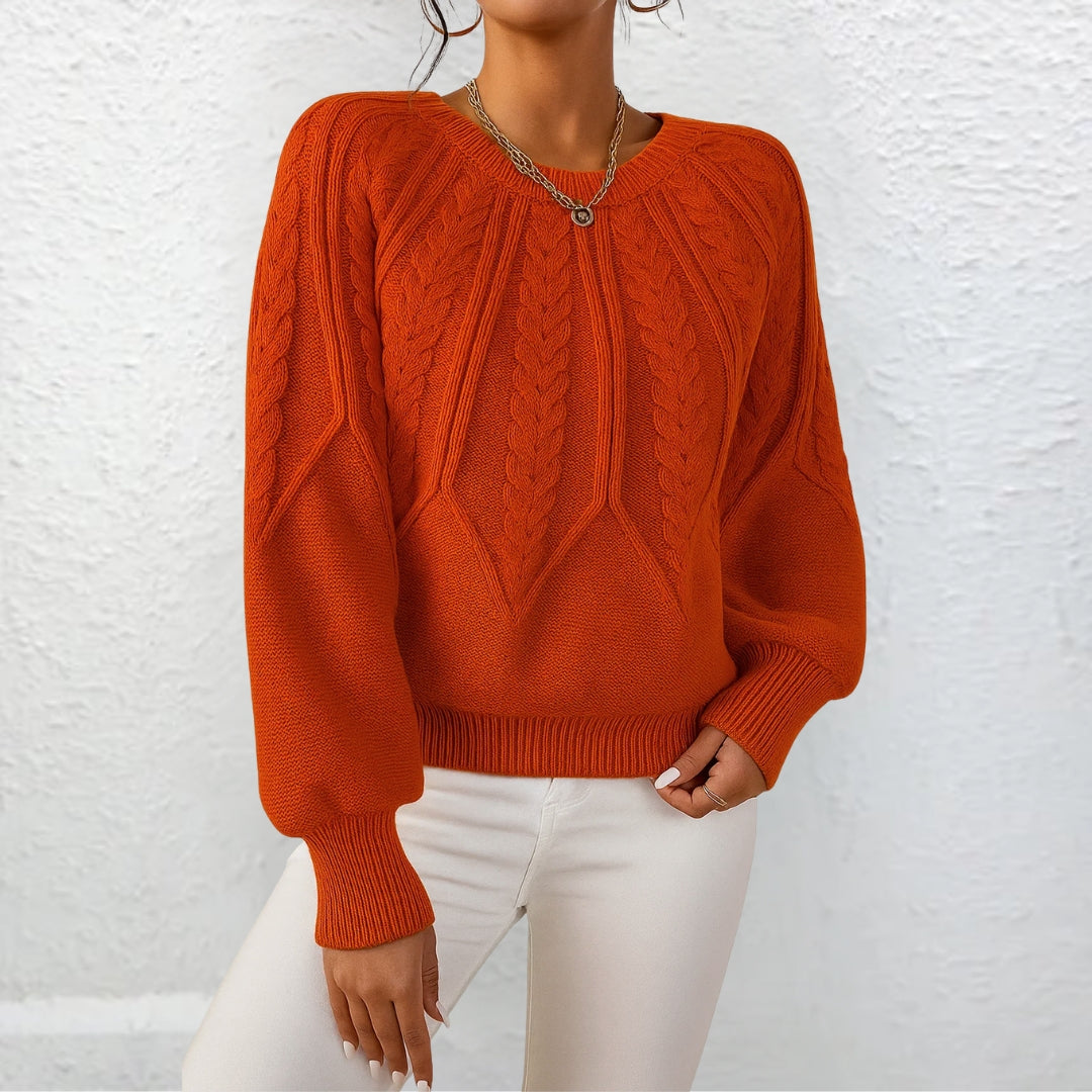 Erika | Wide-Sleeve Knit Jumper