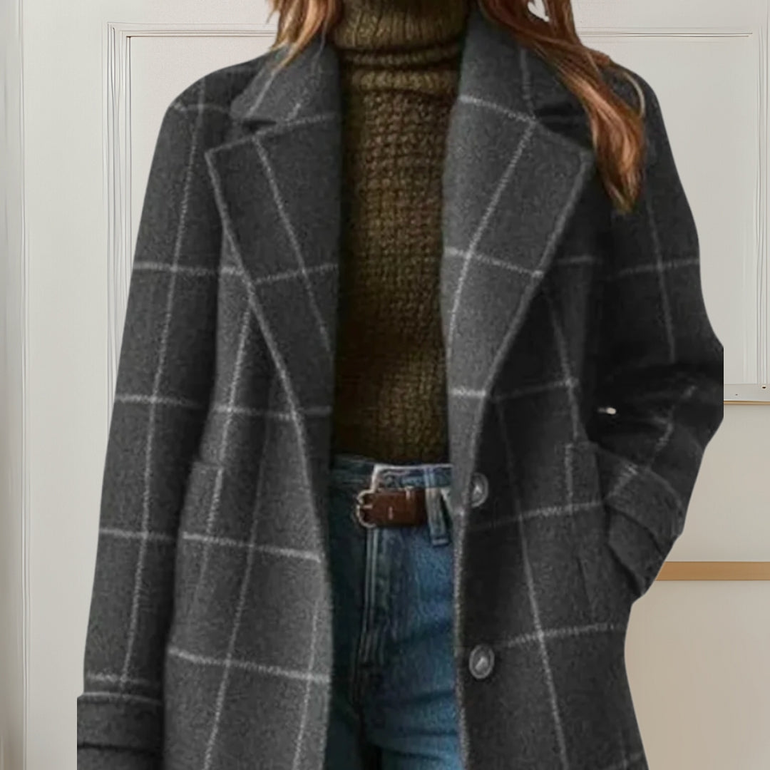 Judith | Long Cashmere-Look Jacket