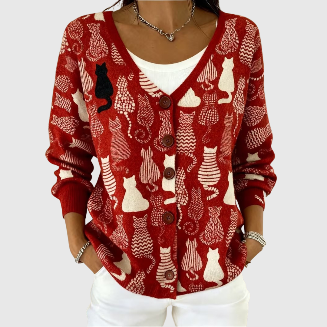 Ismene | Buttoned Knit Cardigan