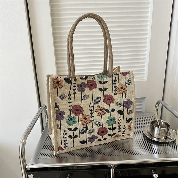 Ruby | Vintage Floral Pattern Bag