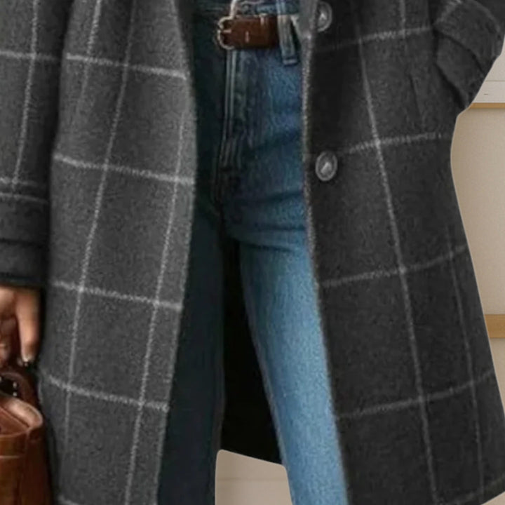 Judith | Long Cashmere-Look Jacket
