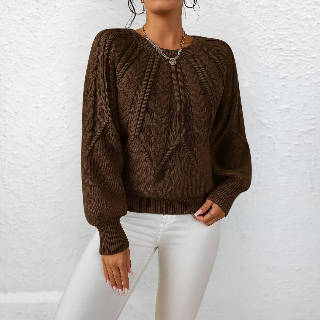 Erika | Wide-Sleeve Knit Jumper