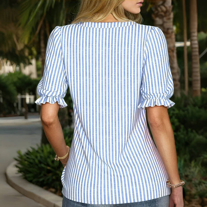 Etta | Striped Blouse