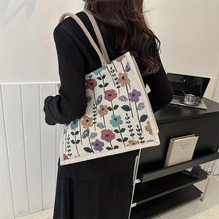 Ruby | Vintage Floral Pattern Bag