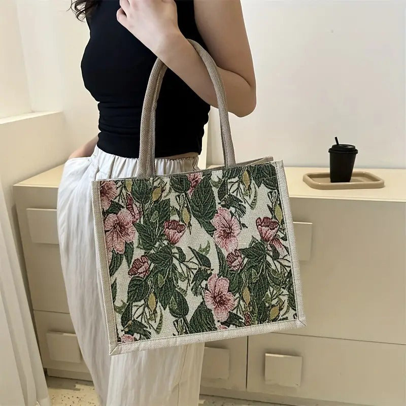 Ruby | Vintage Floral Pattern Bag
