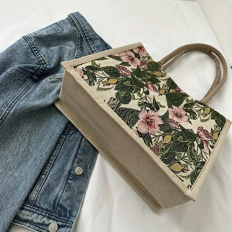 Ruby | Vintage Floral Pattern Bag