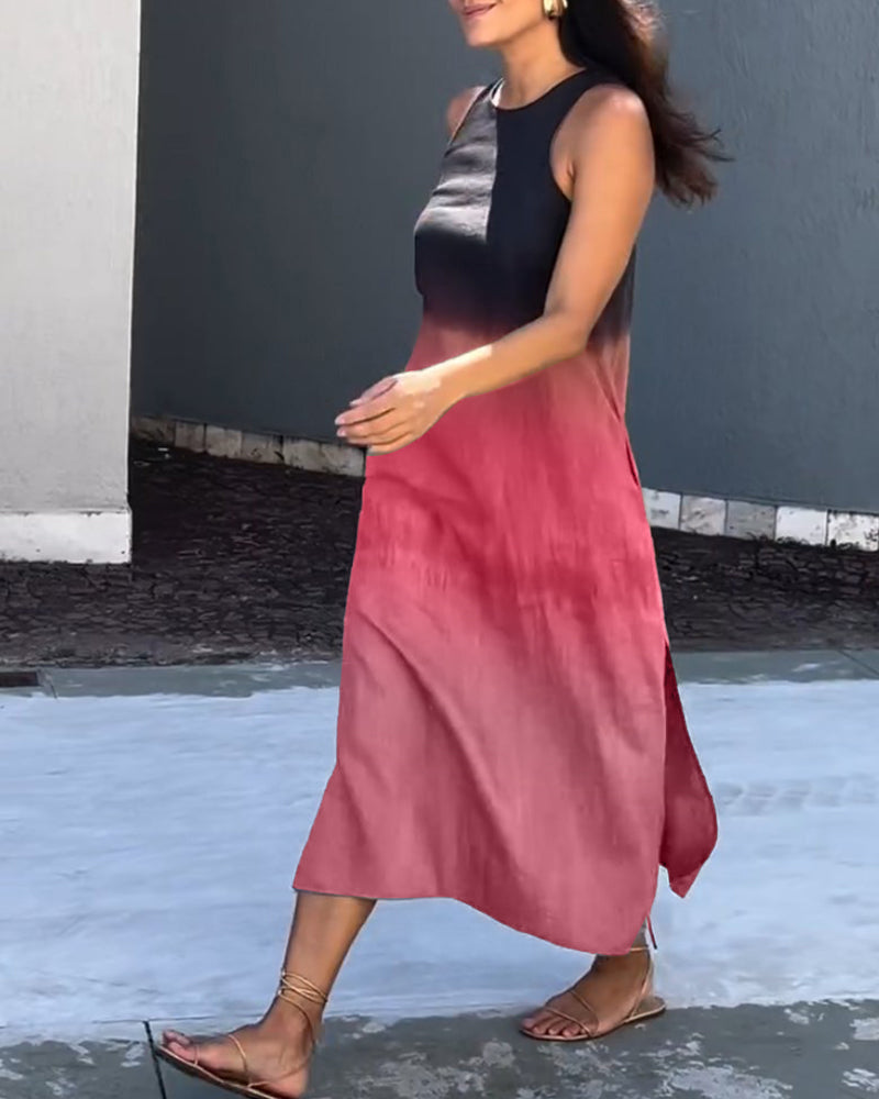 Sleeveless Fashion Dress