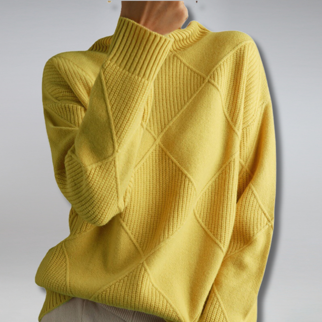 Ilse | Cashmere-Look Roll-Neck Jumper